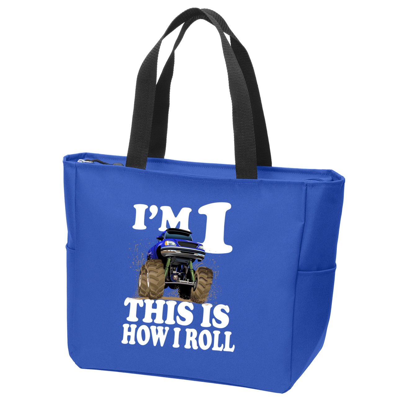 I'm 1 This Is How I Roll Zip Tote Bag