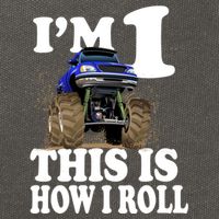 I'm 1 This Is How I Roll Cotton Canvas Backpack