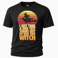 I'm 100 That Witch DNA Test Funny Halloween Cooling Performance Crew T-Shirt