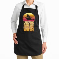 I'm 100 That Witch DNA Test Funny Halloween Apron