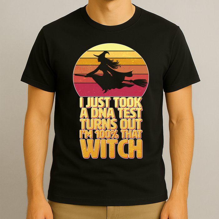 I'm 100 That Witch DNA Test Funny Halloween T-Shirt