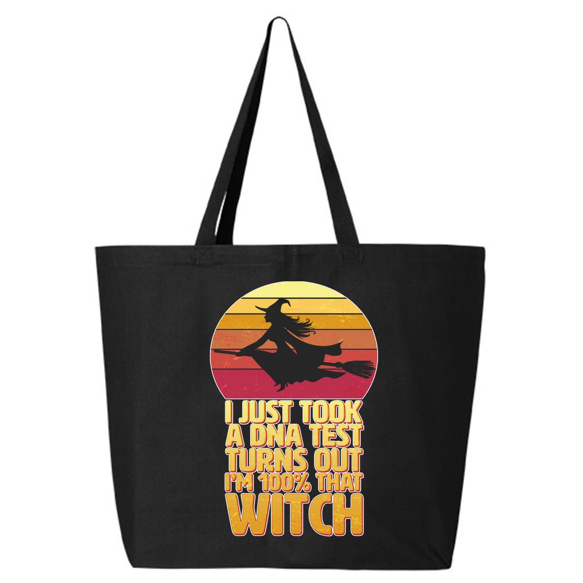 I'm 100 That Witch DNA Test Funny Halloween 25L Jumbo Tote