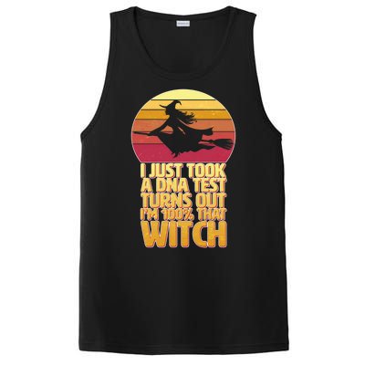 I'm 100 That Witch DNA Test Funny Halloween PosiCharge Competitor Tank