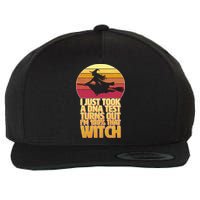 I'm 100 That Witch DNA Test Funny Halloween Wool Snapback Cap