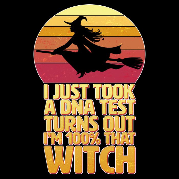 I'm 100 That Witch DNA Test Funny Halloween Wool Snapback Cap