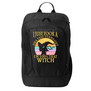 I'm 100% That Witch Halloween City Backpack