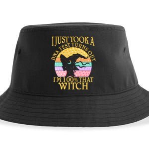 I'm 100% That Witch Halloween Sustainable Bucket Hat