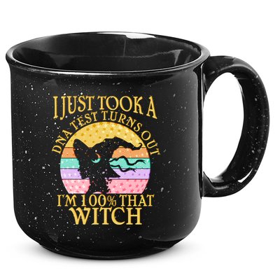 I'm 100% That Witch Halloween 15oz Campfire Ceramic Mug