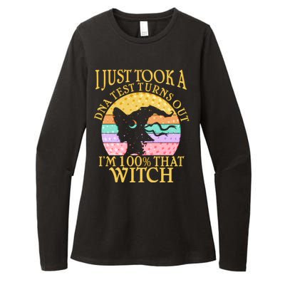 I'm 100% That Witch Halloween Womens CVC Long Sleeve Shirt