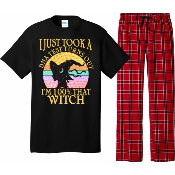 I'm 100% That Witch Halloween Pajama Set