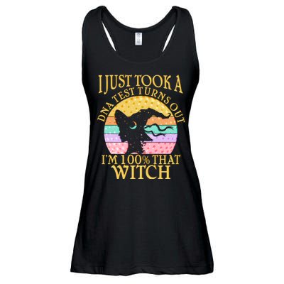 I'm 100% That Witch Halloween Ladies Essential Flowy Tank