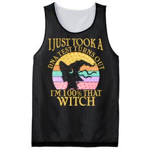 I'm 100% That Witch Halloween Mesh Reversible Basketball Jersey Tank