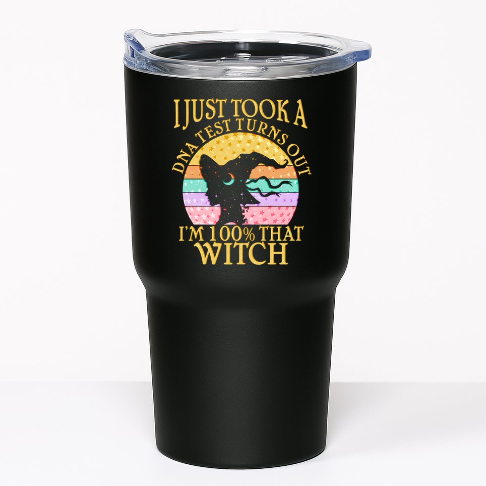 I'm 100% That Witch Halloween Tumbler