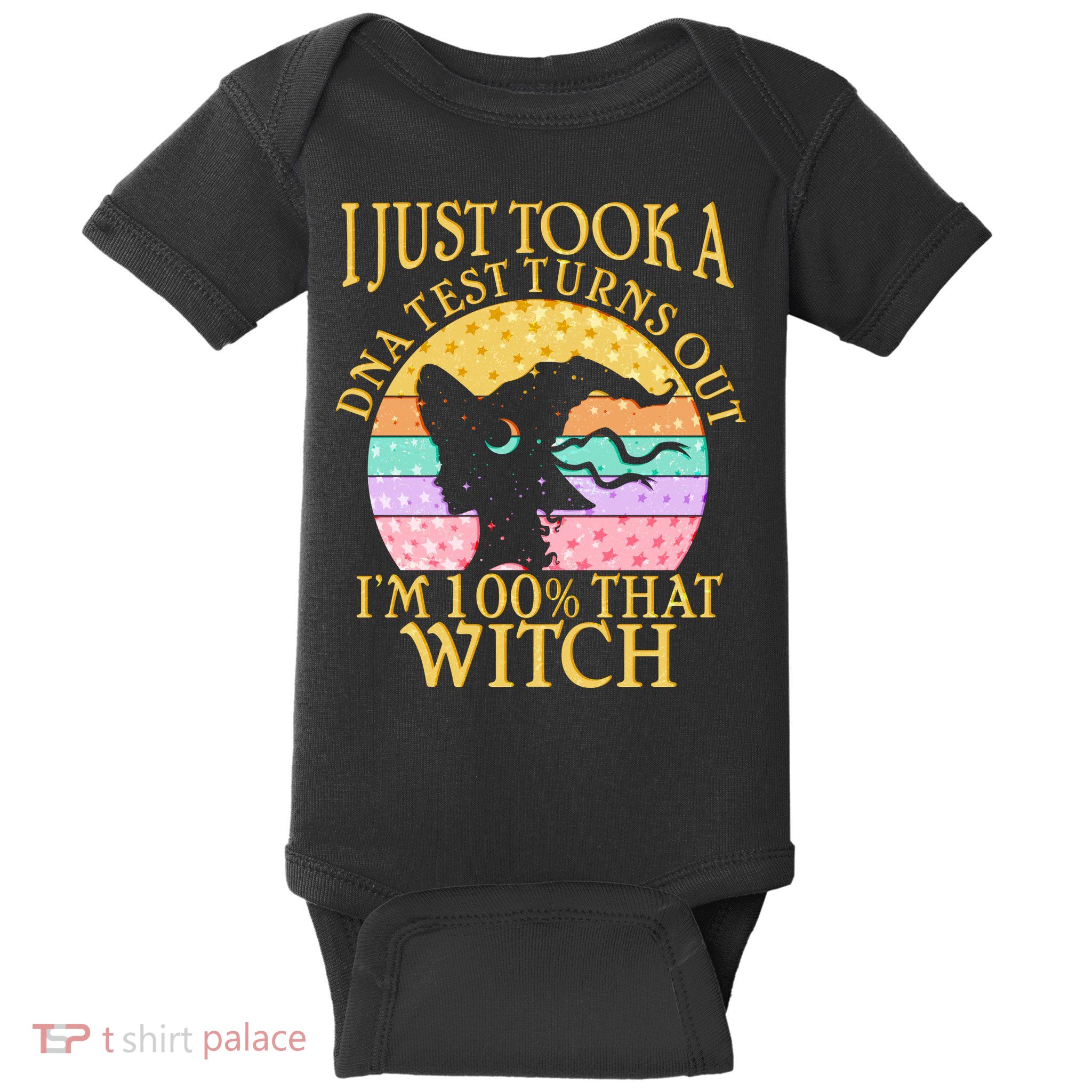 I'm 100% That Witch Halloween Baby Bodysuit