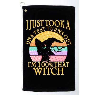 I'm 100% That Witch Halloween Golf Towel