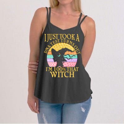 I'm 100% That Witch Halloween Women's Strappy Tank