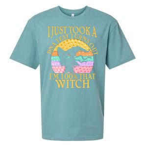 I'm 100% That Witch Halloween Sueded Cloud Jersey T-Shirt