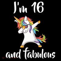 I'm 16 And Fabulous Sweet Sixteen Premium T-Shirt