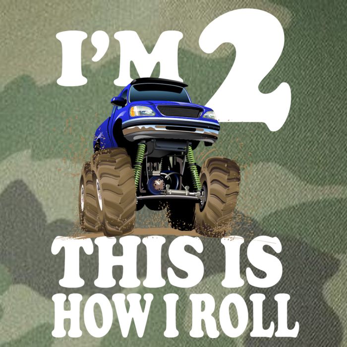 I'm 2 This Is How I Roll Legacy Tie Dye Trucker Hat