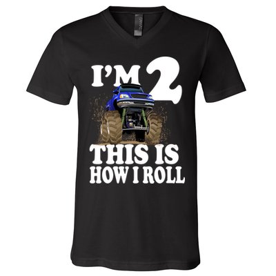 I'm 2 This Is How I Roll V-Neck T-Shirt
