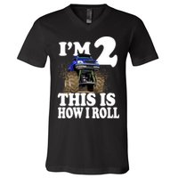 I'm 2 This Is How I Roll V-Neck T-Shirt
