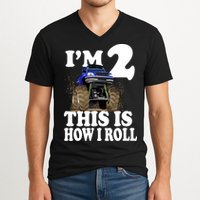 I'm 2 This Is How I Roll V-Neck T-Shirt