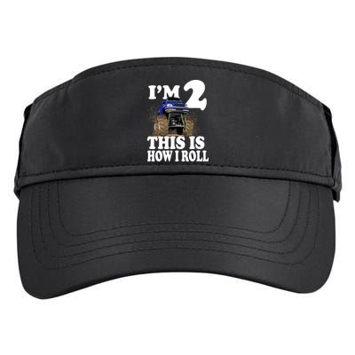 I'm 2 This Is How I Roll Adult Drive Performance Visor