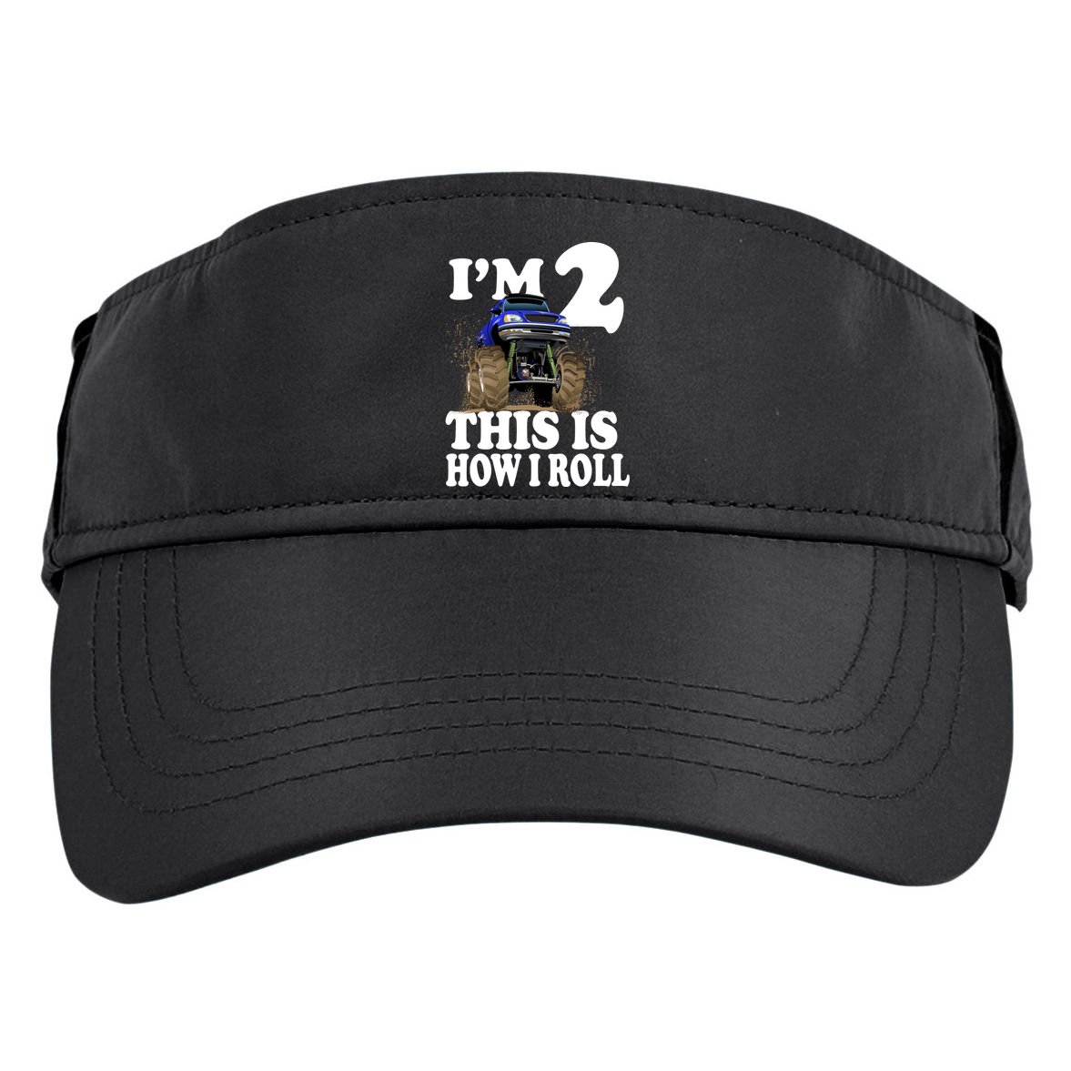 I'm 2 This Is How I Roll Adult Drive Performance Visor