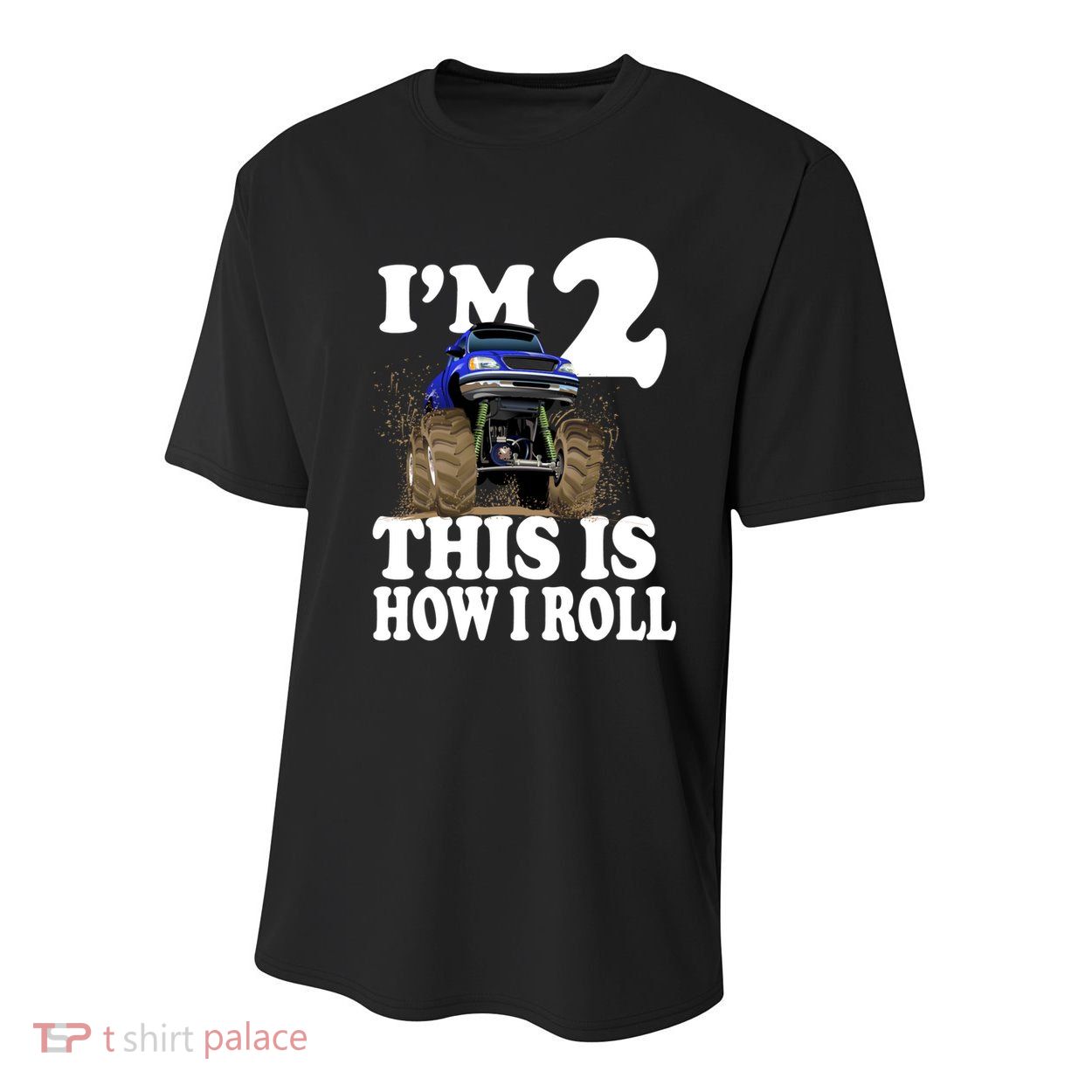 I'm 2 This Is How I Roll Youth Performance Sprint T-Shirt