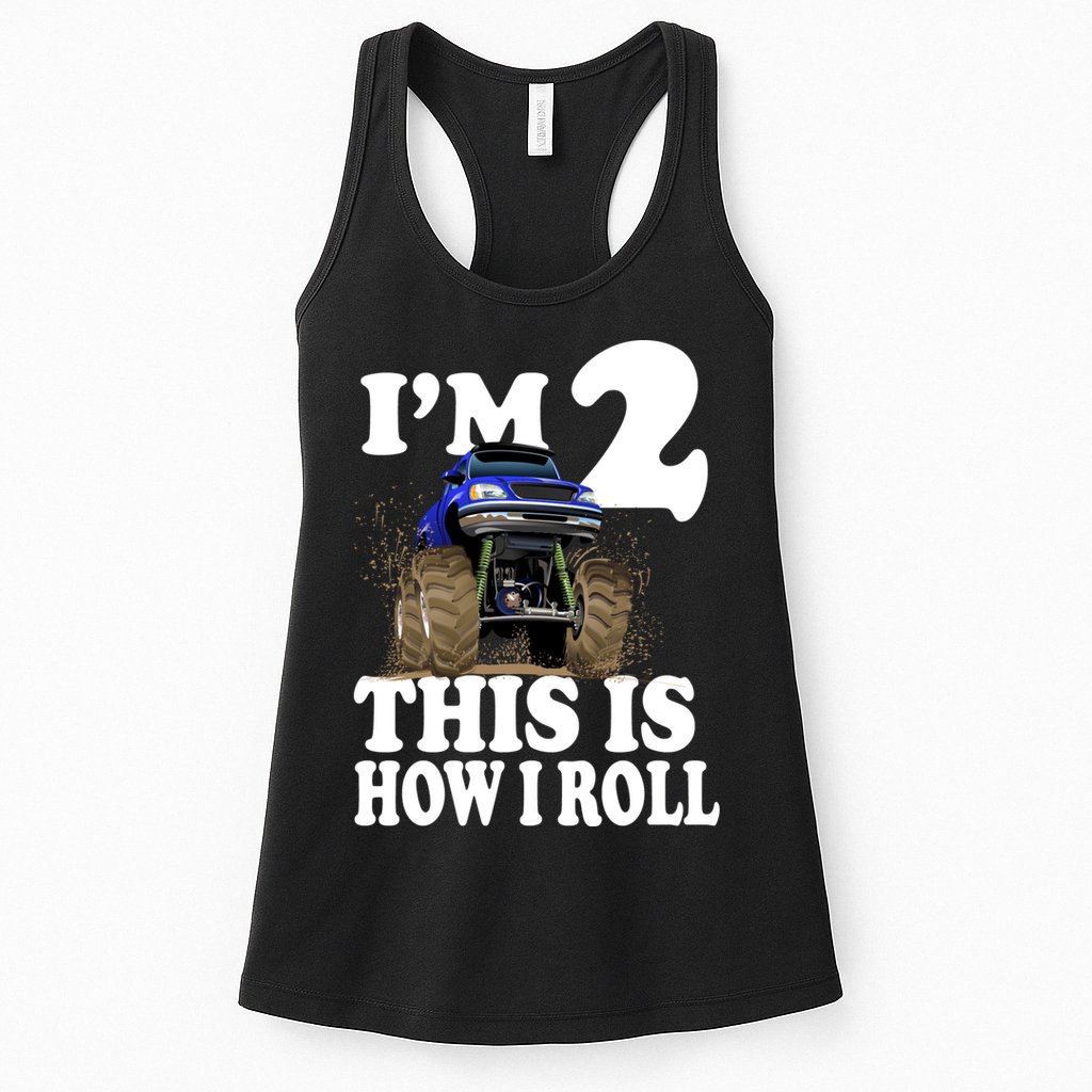 I'm 2 This Is How I Roll Womens Tank Top