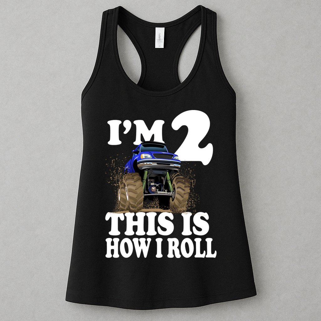 I'm 2 This Is How I Roll Womens Tank Top