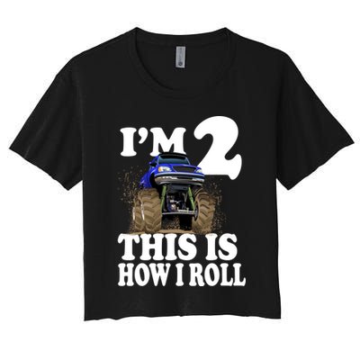 I'm 2 This Is How I Roll Crop Top