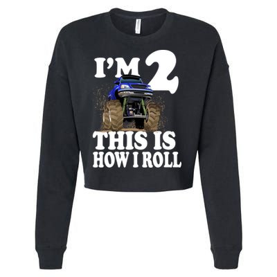 I'm 2 This Is How I Roll Cropped Pullover Crew