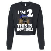 I'm 2 This Is How I Roll Cropped Pullover Crew