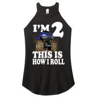 I'm 2 This Is How I Roll Women's Perfect Tri Rocker Tank