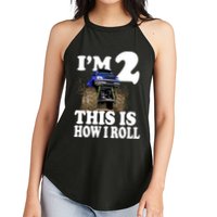I'm 2 This Is How I Roll Women's Perfect Tri Rocker Tank