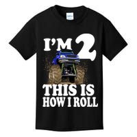 I'm 2 This Is How I Roll Kids T-Shirt