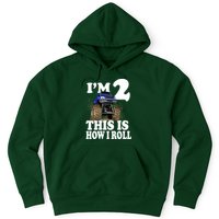 I'm 2 This Is How I Roll Hoodie