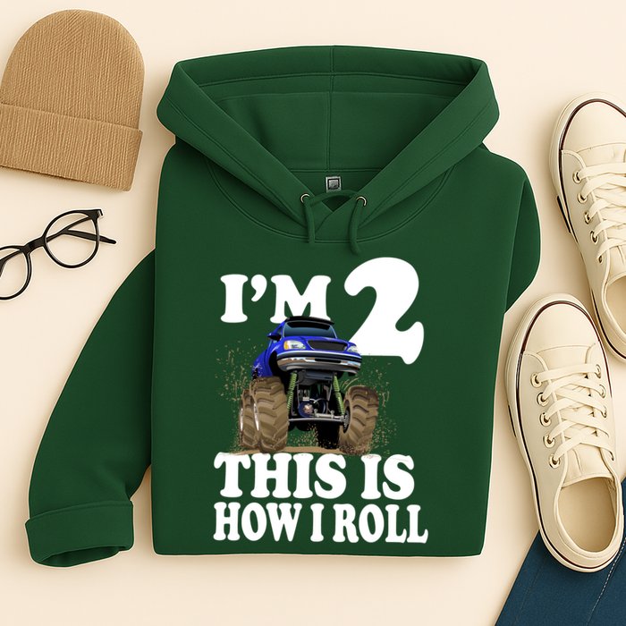 I'm 2 This Is How I Roll Hoodie