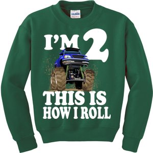 I'm 2 This Is How I Roll Kids Sweatshirt