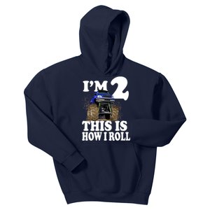 I'm 2 This Is How I Roll Kids Hoodie