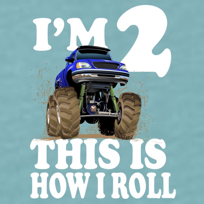 I'm 2 This Is How I Roll Sueded Cloud Jersey T-Shirt