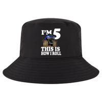 I'm 5 This Is How I Roll Monster Truck Cool Comfort Performance Bucket Hat