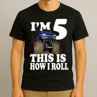 I'm 5 This Is How I Roll Monster Truck T-Shirt