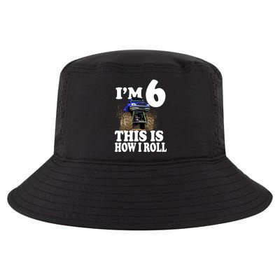 I'm 6 This Is How I Roll Monster Truck Cool Comfort Performance Bucket Hat