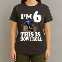 I'm 6 This Is How I Roll Monster Truck T-Shirt