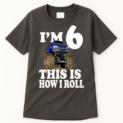 I'm 6 This Is How I Roll Monster Truck Tall T-Shirt