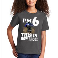 I'm 6 This Is How I Roll Monster Truck Kids T-Shirt