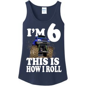 I'm 6 This Is How I Roll Monster Truck Ladies Essential Tank