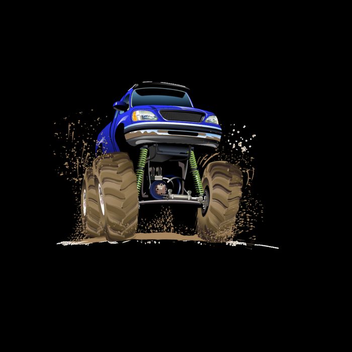 I'm 7 This Is How I Roll Monster Truck Mug